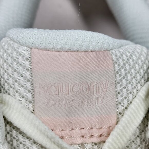 SAUCONY WOMEN'S cohesion 17 perl ivory running shoes Size 8.5 NEW - Picture 7 of 9